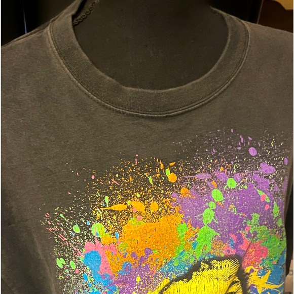 VINTAGE JIMMY HENDRIX T SHIRT- perfectly distressed over time, unisex❤️ - Picture 6 of 6